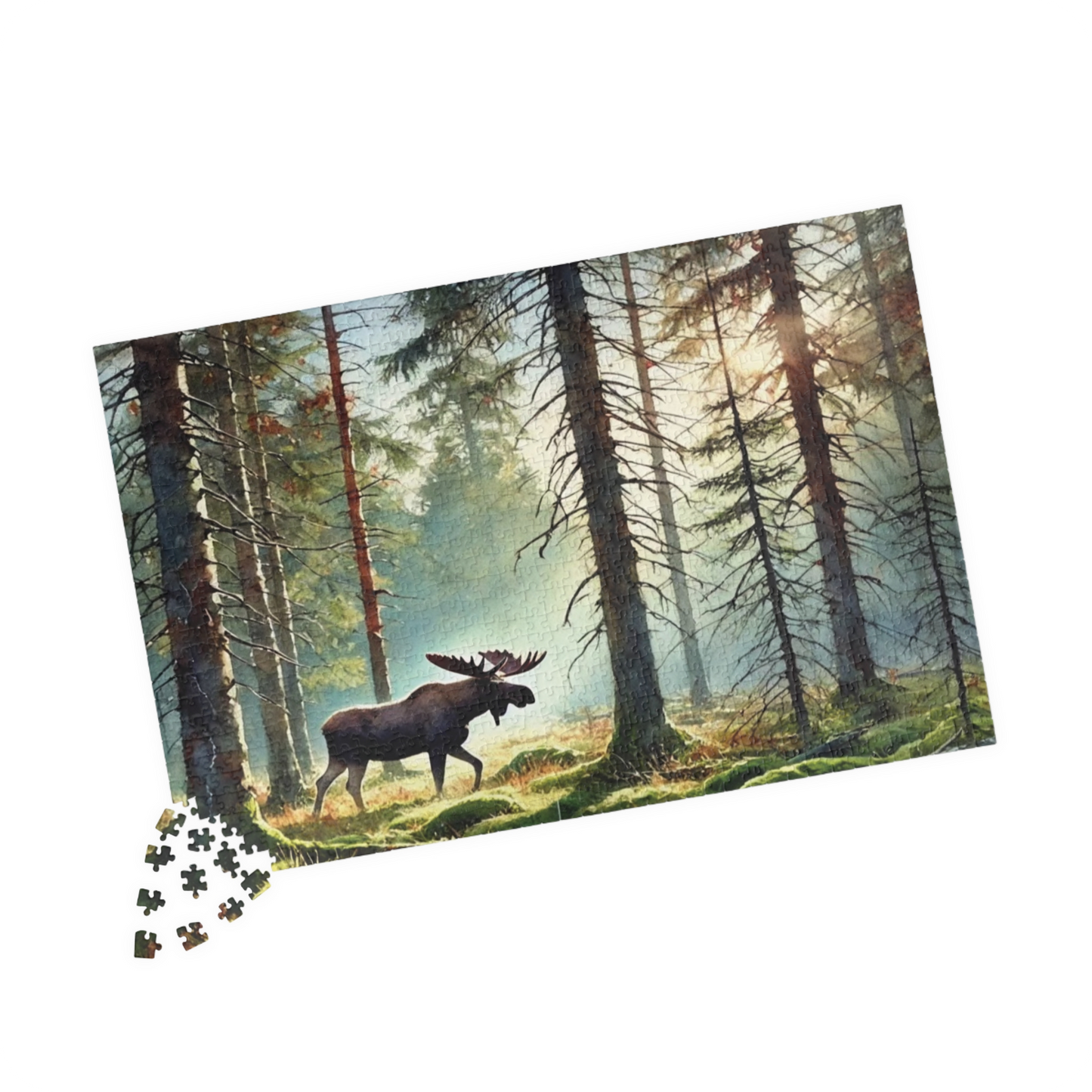 Majestic Wanderer | Forest Inspired Puzzle (1014pcs)