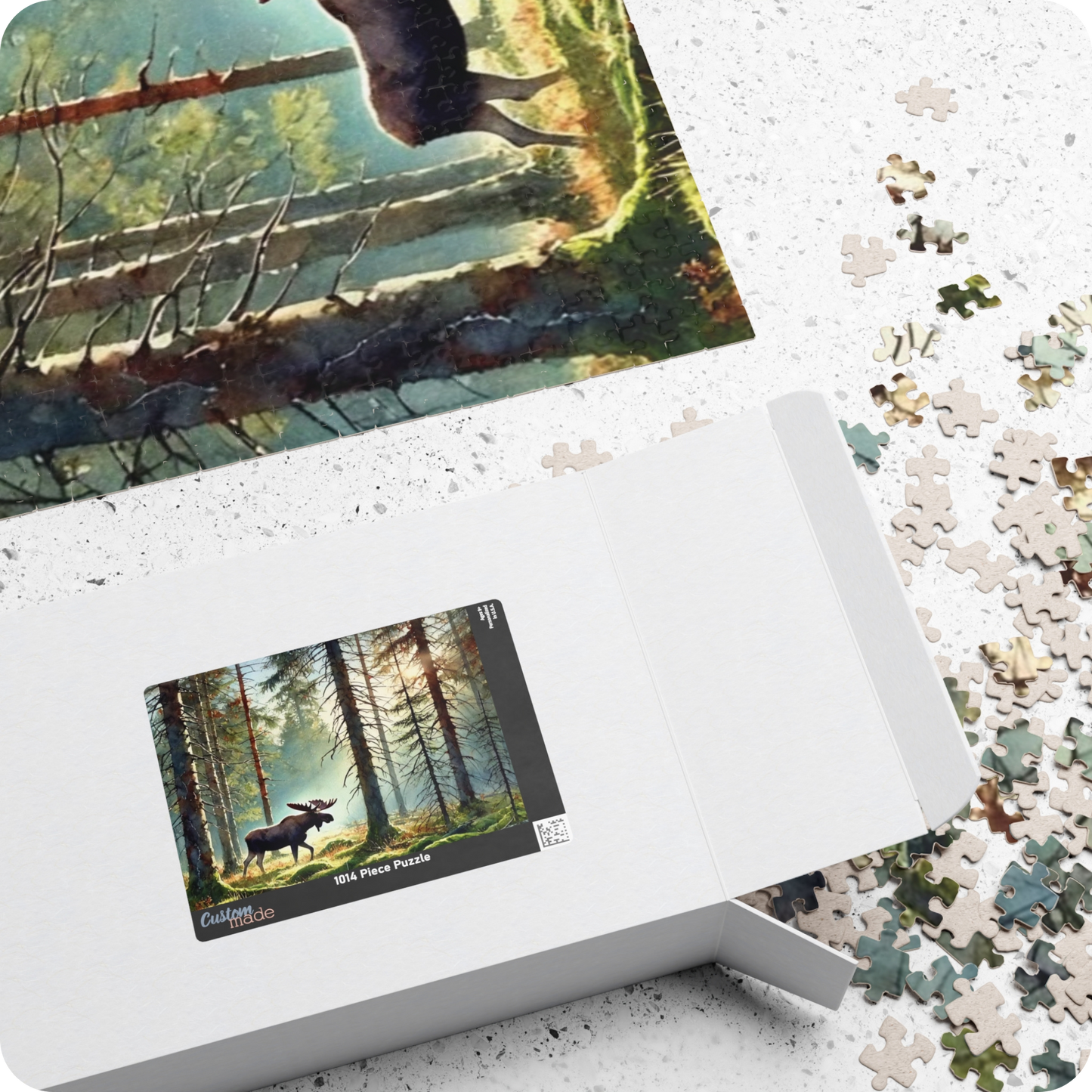 Majestic Wanderer | Forest Inspired Puzzle (1014pcs)