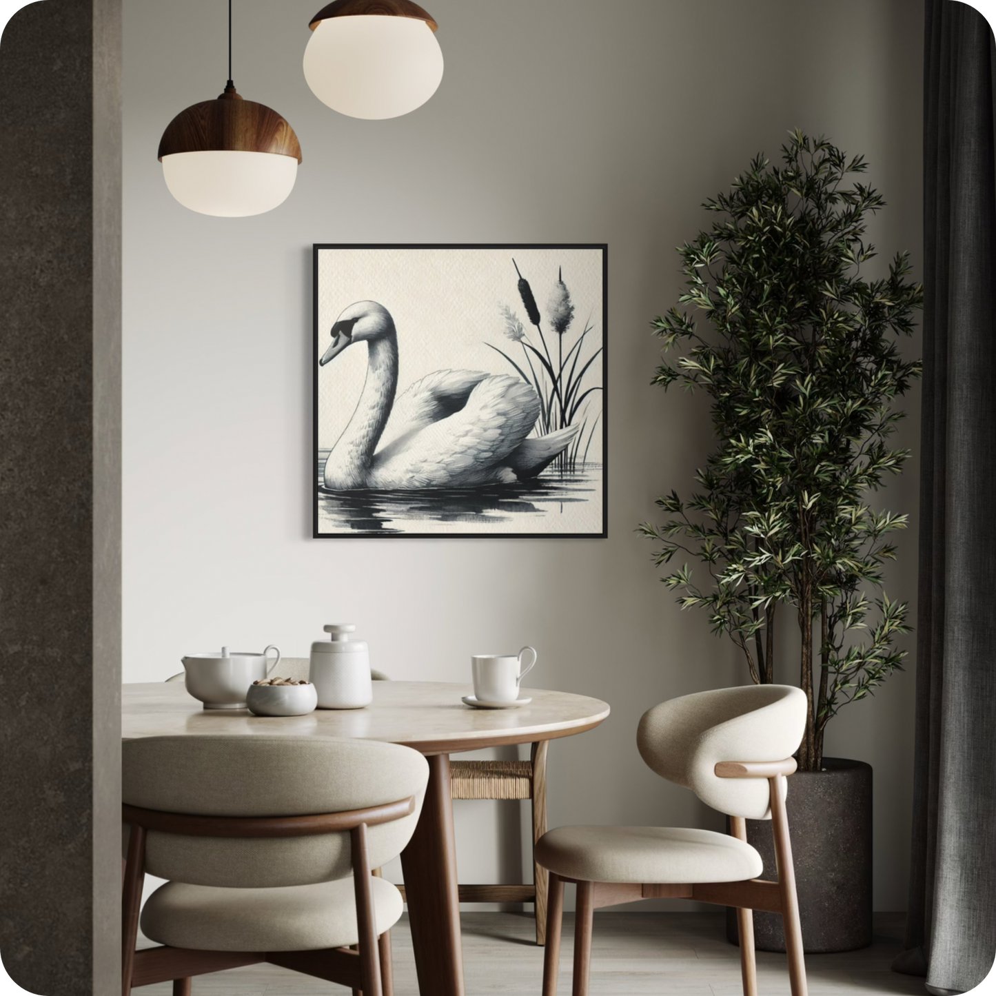 Elegant Swan