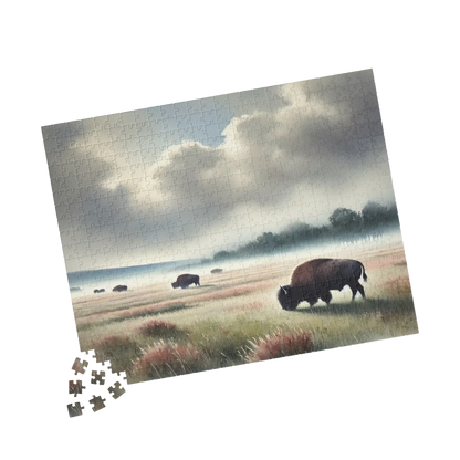 Misty Plains | Western Style Puzzle (520pcs)