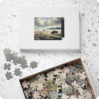 Misty Plains | Western Style Puzzle (520pcs)