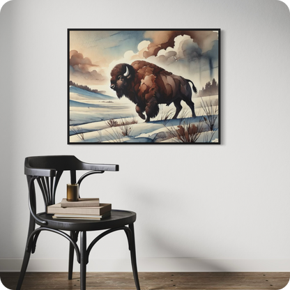 Roaming Bison